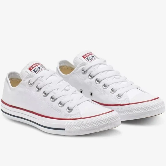 New Converse Chuck Taylor All Star Low-Top Sneakers – White - Picture 1 of 6